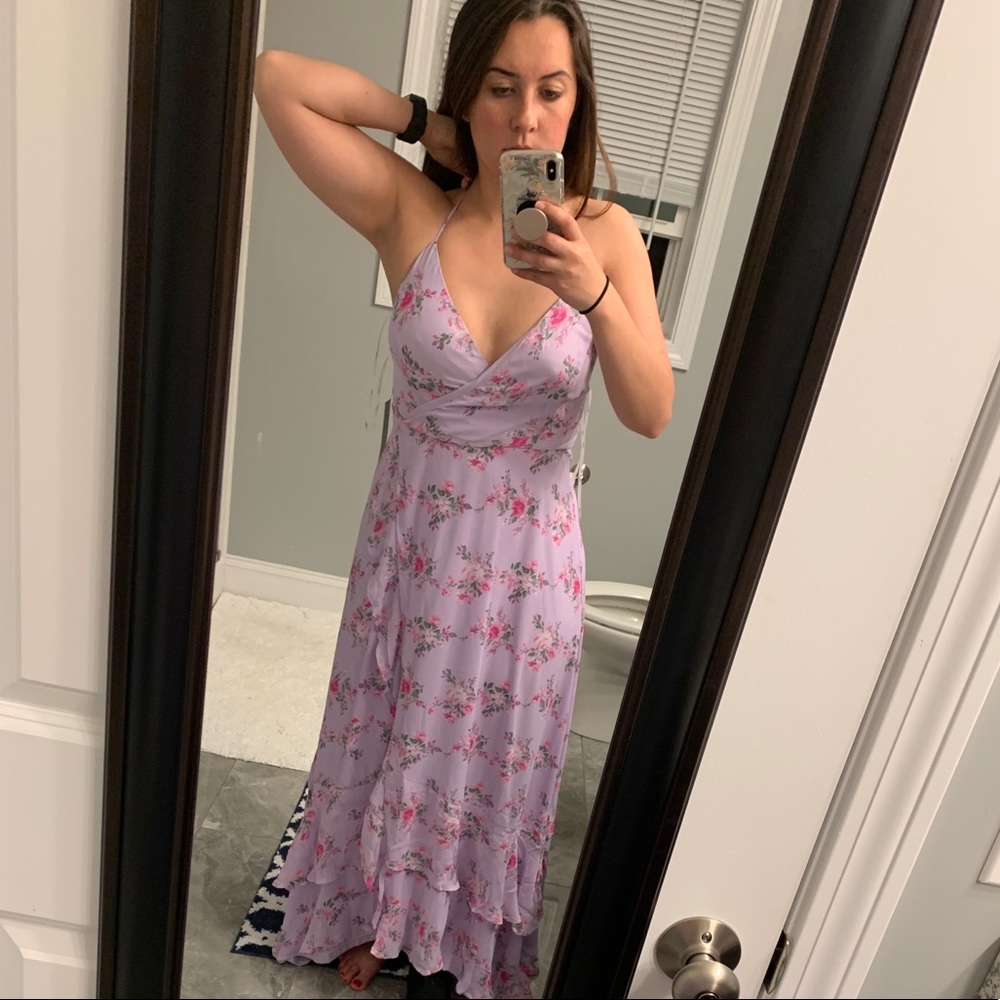 Lulus open back dress